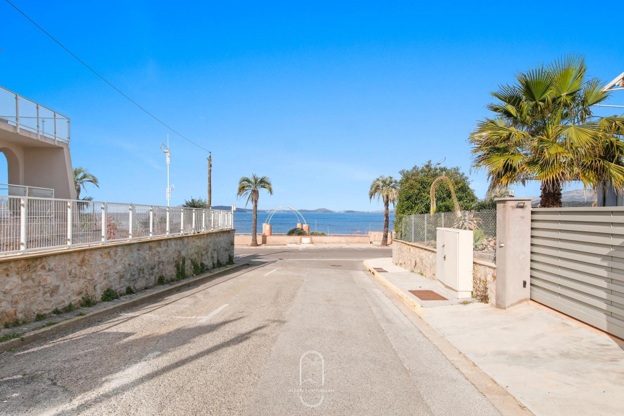 Villa Antoine Appartement Rdj Vue Mer Clim Wifi Parking Plage 50M La Garonne ル・プラデ エクステリア 写真