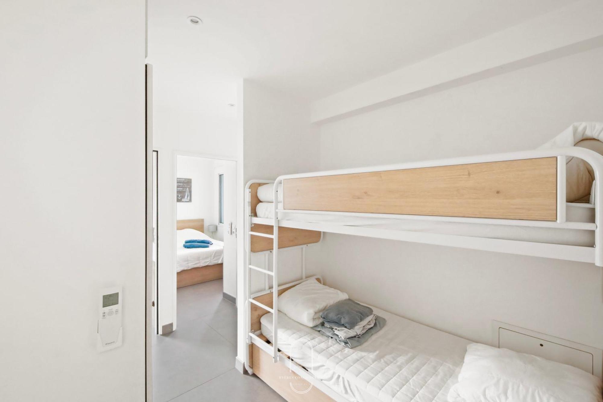 Villa Antoine Appartement Rdj Vue Mer Clim Wifi Parking Plage 50M La Garonne ル・プラデ エクステリア 写真