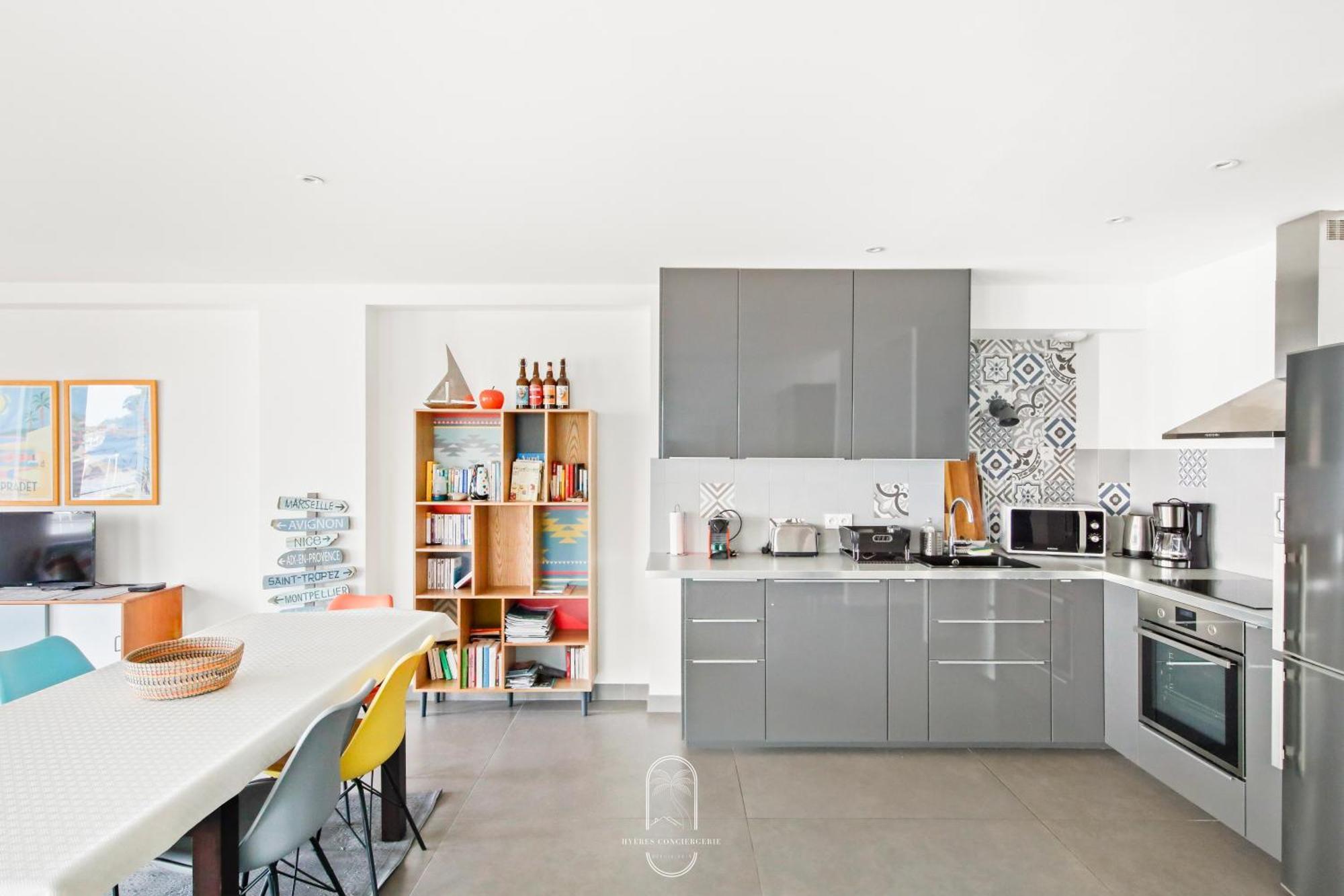 Villa Antoine Appartement Rdj Vue Mer Clim Wifi Parking Plage 50M La Garonne ル・プラデ エクステリア 写真